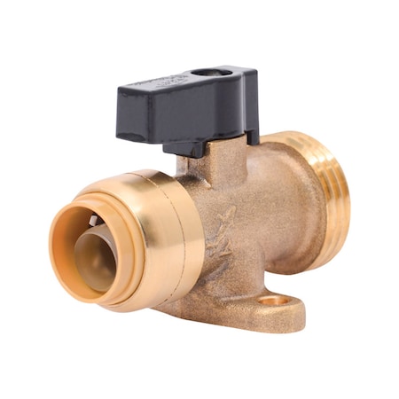 Sharkbite SharkBite 3/4 in. PTC X 1/2 in. MHT Brass Washing Machine Valve 25559LF